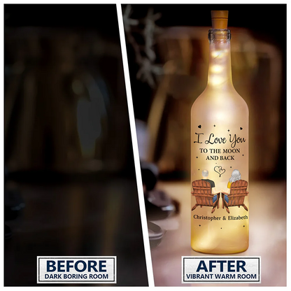 You & Me We Got This - Personalized Bottle Light