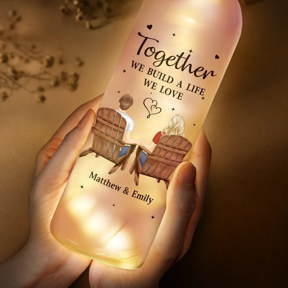 You & Me We Got This - Personalized Bottle Light