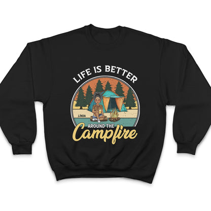 Grow Up To Be A Super Sexy Camping Lady - Gift For Camping Lovers - Personalized Custom T Shirt
