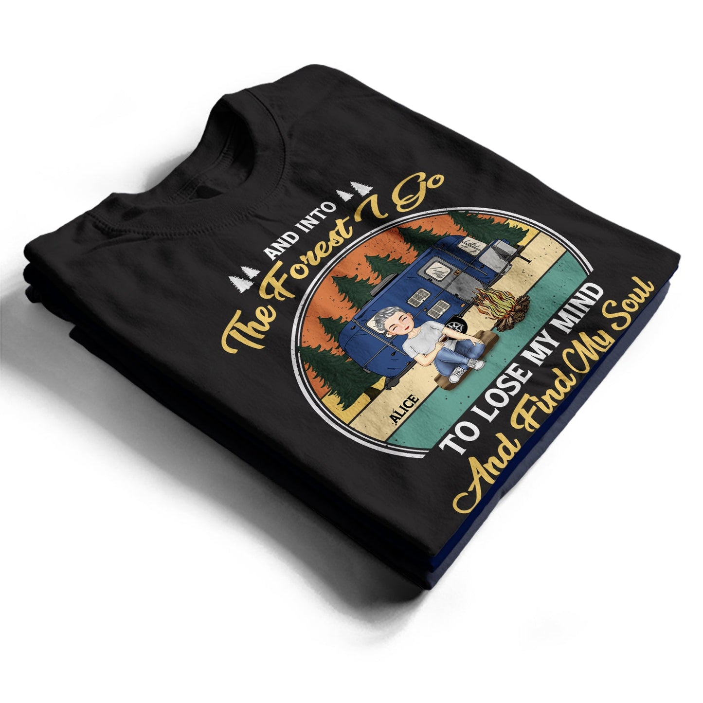 Grow Up To Be A Super Sexy Camping Lady - Gift For Camping Lovers - Personalized Custom T Shirt