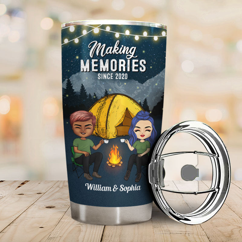 Home Is Where We Park It - Personalized Custom Tumbler