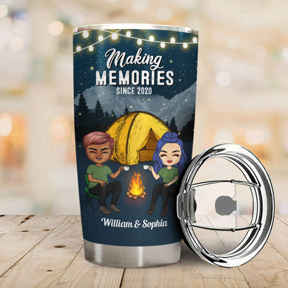 Home Is Where We Park It - Personalized Custom Tumbler