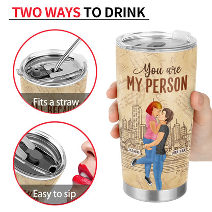 You Are The Only One I Want To Annoy - Gift For Couples - Personalized Custom Tumbler