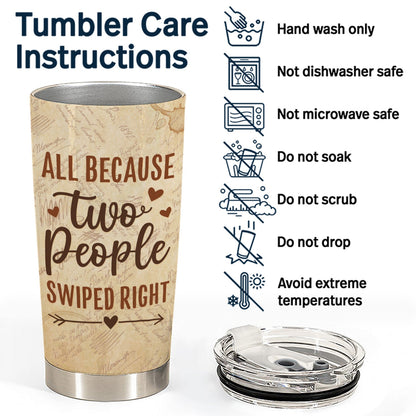 You Are The Only One I Want To Annoy - Gift For Couples - Personalized Custom Tumbler