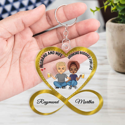 Annoy For The Rest Of My Life - Gift For Couples - Personalized Custom Acrylic Keychain