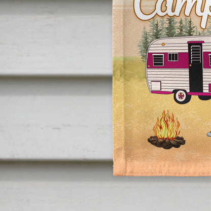 Camping Queen Classy Sassy - Gift For Camping Lovers - Personalized Custom Flag