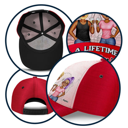 Husband & Wife Travel Partners For Life - Personalized Classic Cap