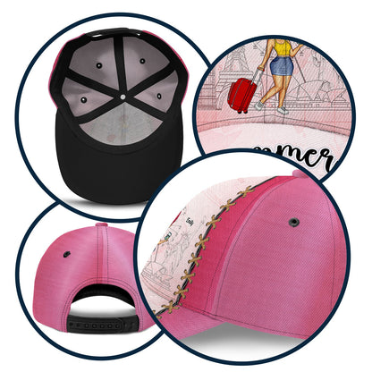Just A Girl Boy Who Loves Traveling - Gift For Travel Lovers, Vacation Lovers, Him, Her - Personalized Classic Cap
