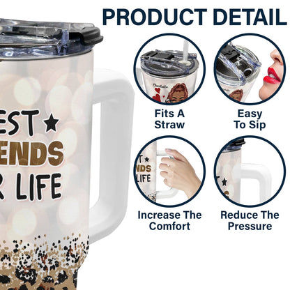 Best Dog Mom Ever - Gift For Dog Mom, Dog Lovers - Personalized 40oz Tumbler With Straw