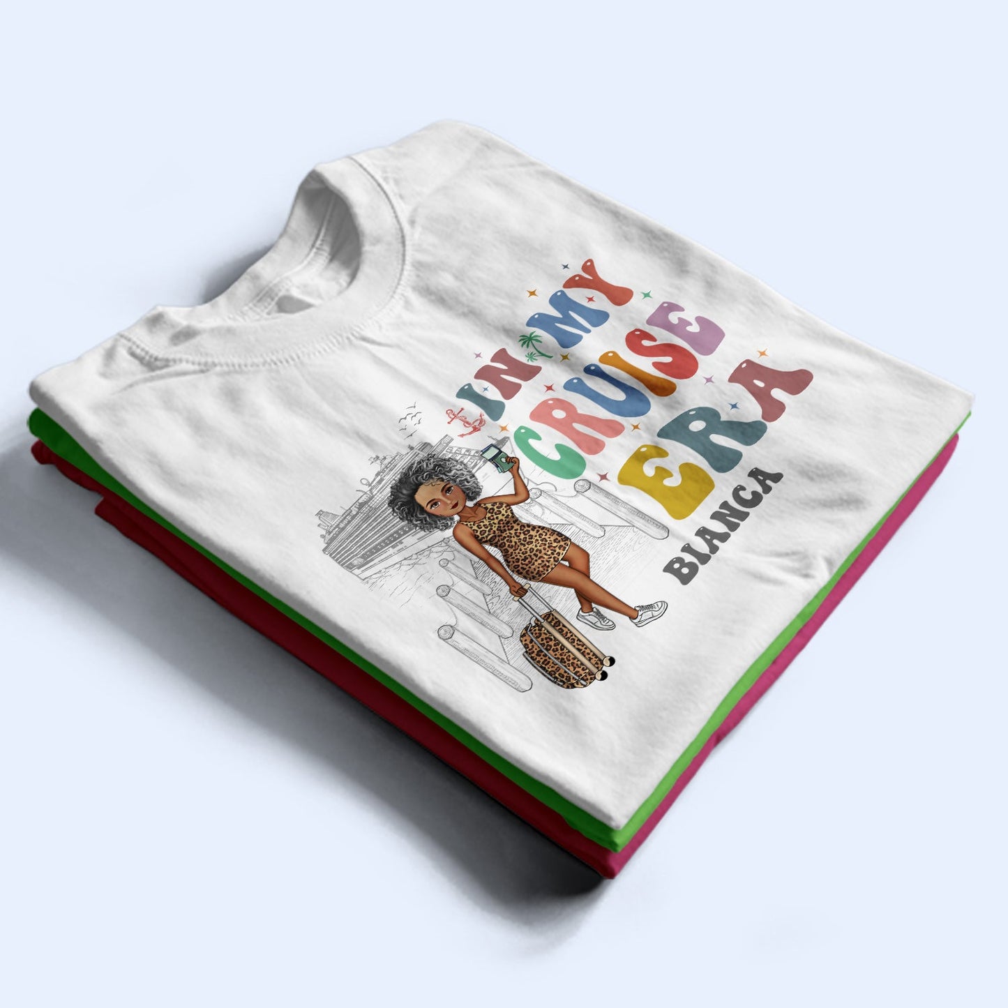 In My Cruise Era - Gift For Cruising Lovers, Traveling Lovers - Personalized T Shirt