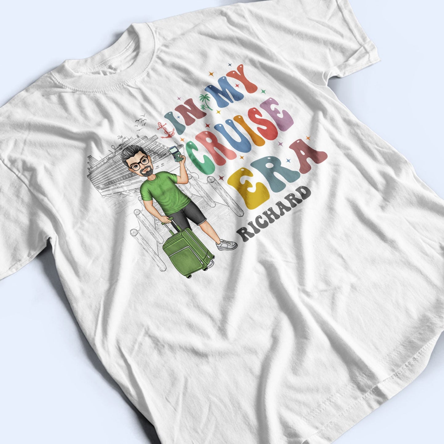 In My Cruise Era - Gift For Cruising Lovers, Traveling Lovers - Personalized T Shirt