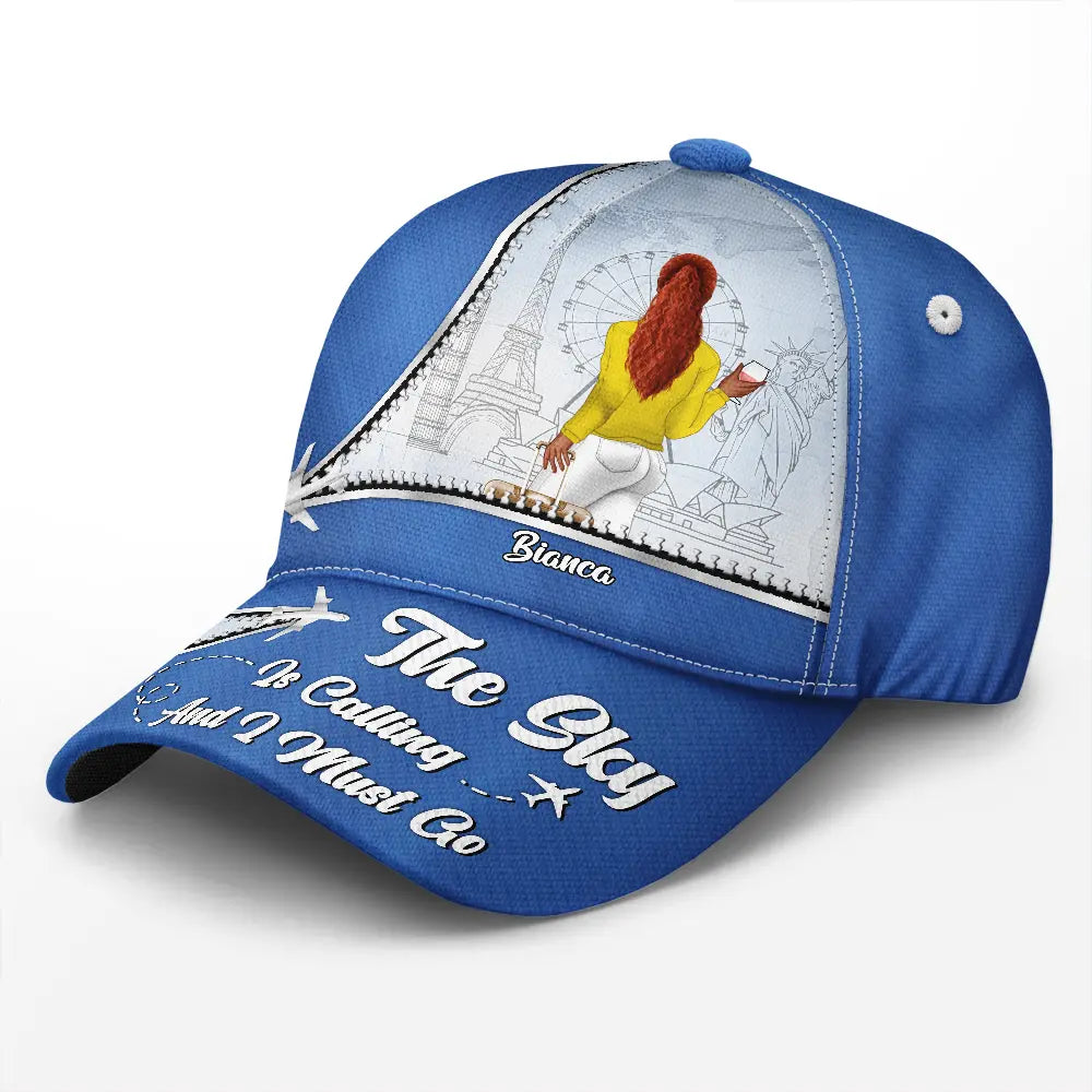 It's On My List Traveling Lovers - Personalized Classic Cap