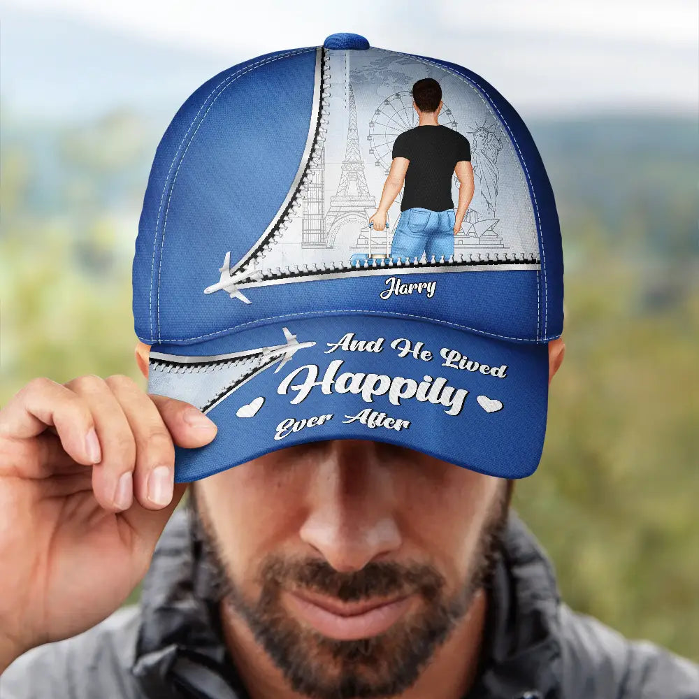 It's On My List Traveling Lovers - Personalized Classic Cap