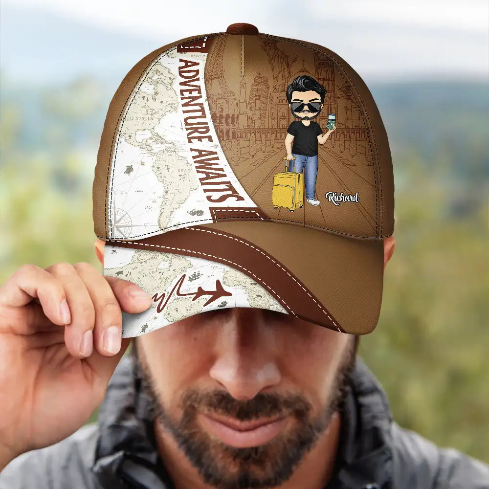 Adventure Awaits - Personalized Classic Cap
