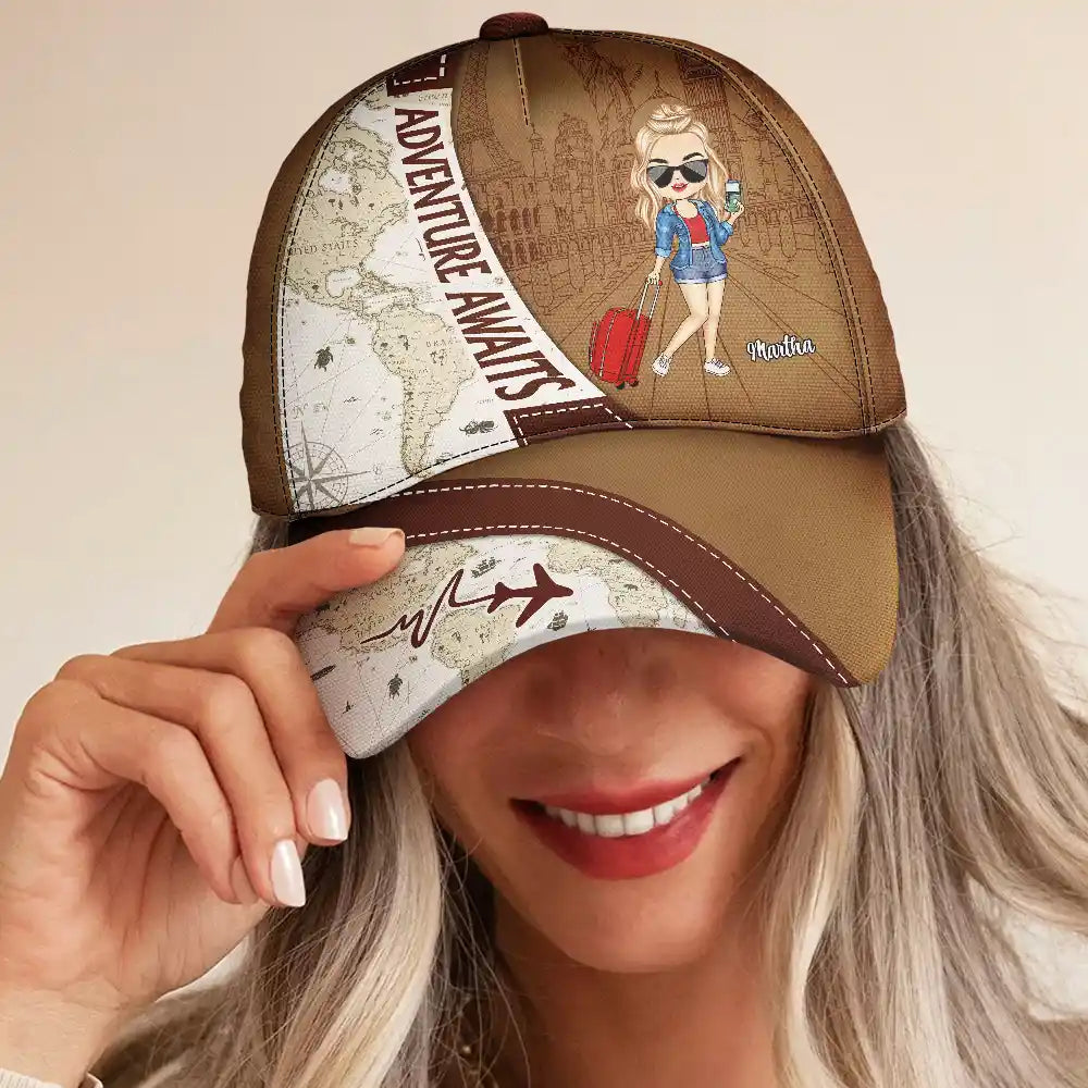 Adventure Awaits - Personalized Classic Cap