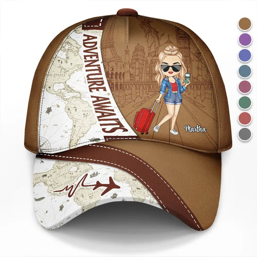 Adventure Awaits - Personalized Classic Cap