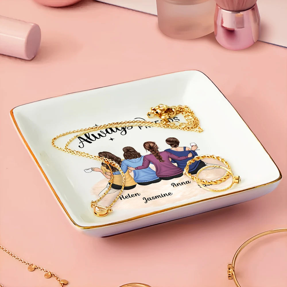 Always Besties - Personalized Ring Dish