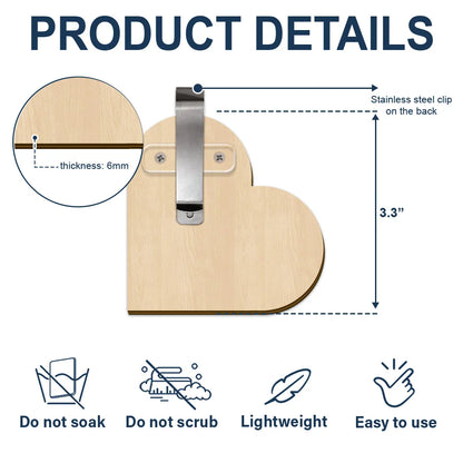 Custom Photo My Favorite Place In All The World Is Next To You - Personalized Custom Shaped Car Visor Clip