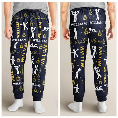 Drunk Camping Style - Personalized Sweatpants
