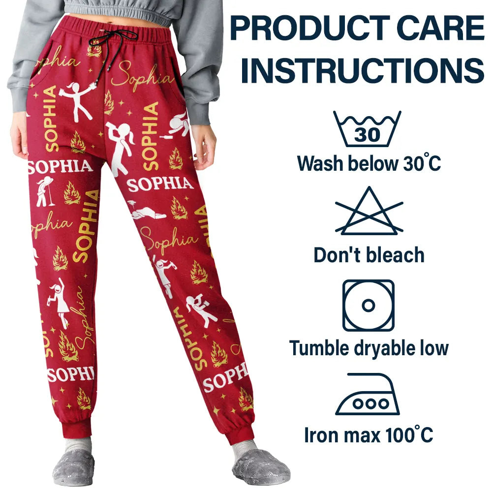 Drunk Camping Style - Personalized Sweatpants