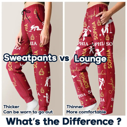 Drunk Camping Style - Personalized Sweatpants