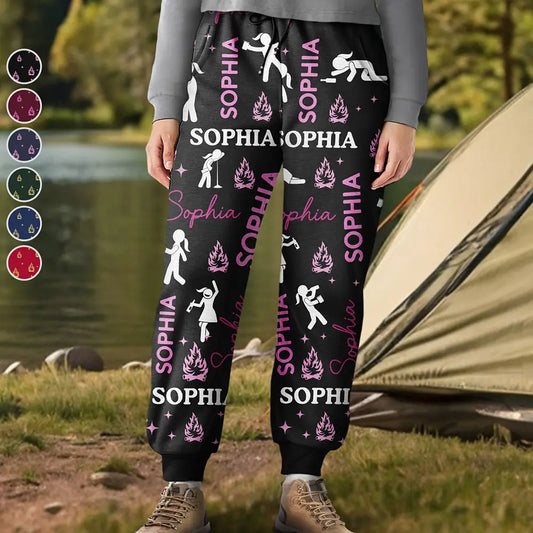 Drunk Camping Style - Personalized Sweatpants