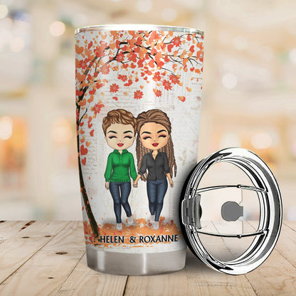 Annoy For The Rest Of My Life - Anniversary, Birthday Gift For Spouse, Lover, Husband, Wife, Boyfriend, Girlfriend, Couple - Personalized Custom Tumbler