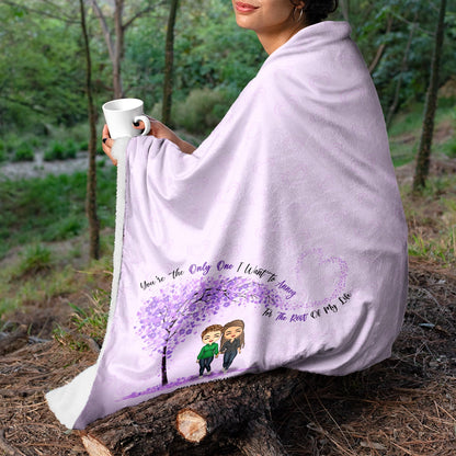 Annoy For The Rest Of My Life - Anniversary, Birthday Gift For Spouse, Lover, Husband, Wife, Boyfriend, Girlfriend, Couple - Personalized Custom Fleece Blanket