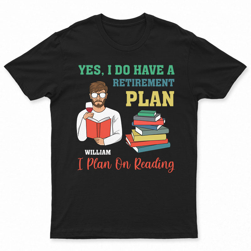 Plan On Reading - Personalized Custom Sweatshirt