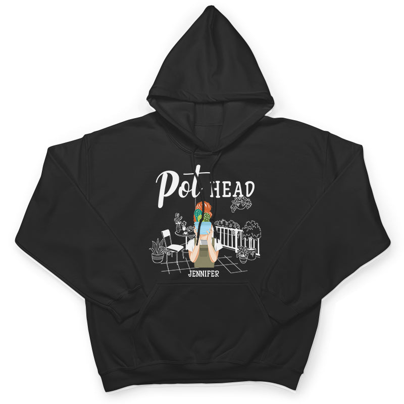 Pot Head Gardening - Personalized Custom T Shirt
