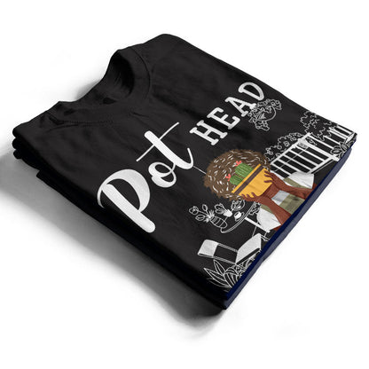 Pot Head Gardening - Personalized Custom T Shirt