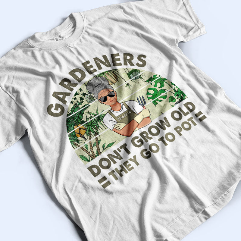 Go To Pot Gardening - Personalized Custom Sweatshirt