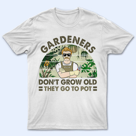 Go To Pot Gardening - Personalized Custom Sweatshirt