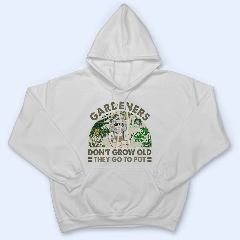 Go To Pot Gardening - Personalized Custom Sweatshirt
