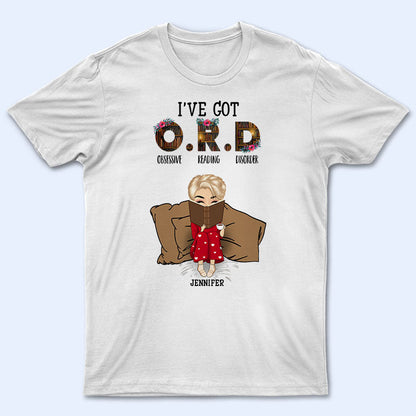 Reading Chibi Girl I've Got ORD - Personalized Custom T Shirt