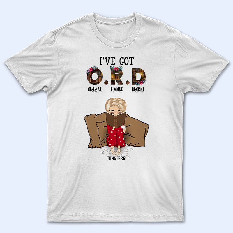 Reading Chibi Girl I've Got ORD - Personalized Custom T Shirt