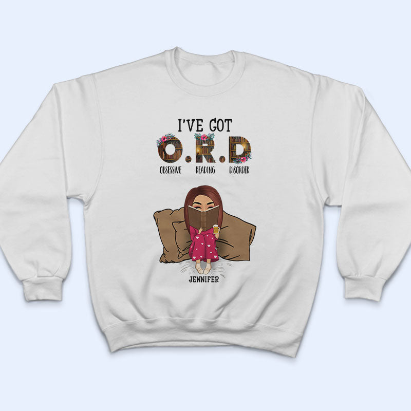 Reading Chibi Girl I've Got ORD - Personalized Custom T Shirt