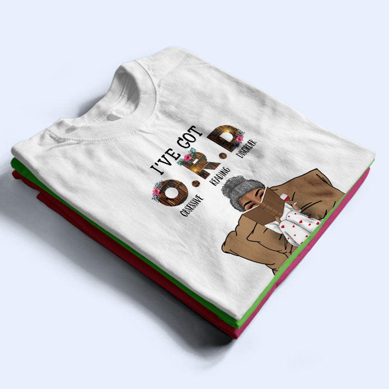 Reading Chibi Girl I've Got ORD - Personalized Custom T Shirt