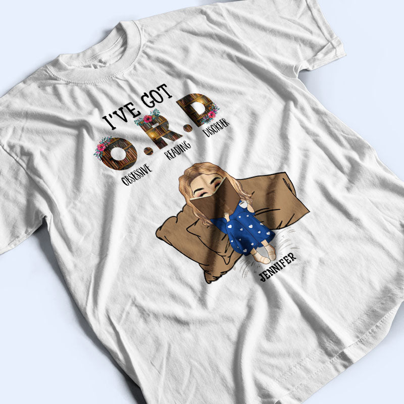 Reading Chibi Girl I've Got ORD - Personalized Custom T Shirt