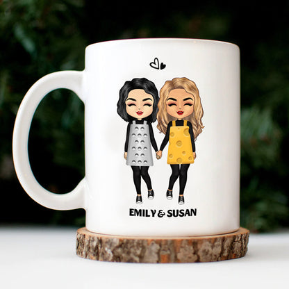 I Think You Are Grate - Funny Gift For Couples - Personalized Custom Mug