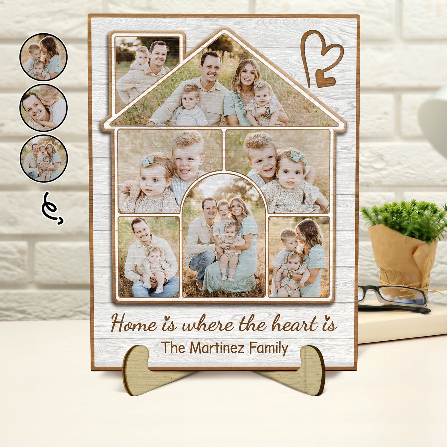 Custom Photo Reasons Why I Love You - Gift For Couples, Husband, Wife - Personalized Custom Shaped 2-Layered Wooden Plaque