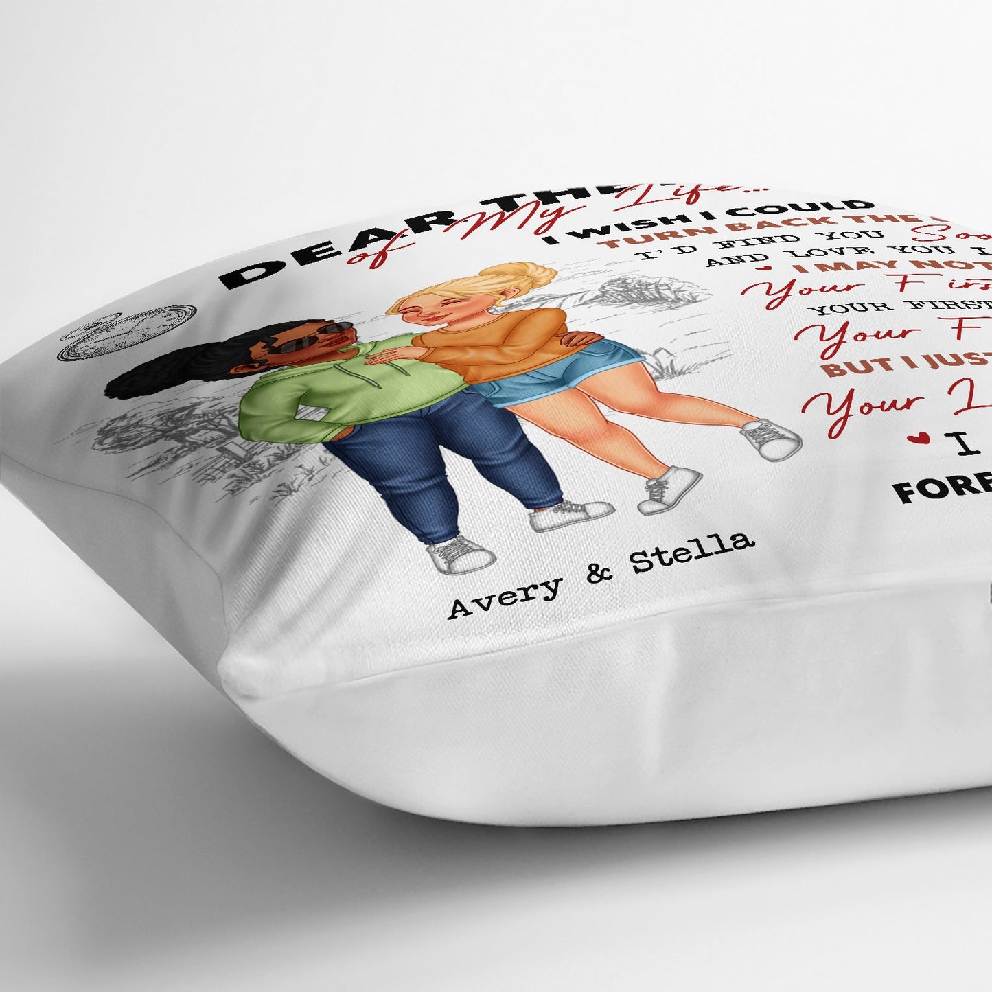 I Wish I Could Turn Back The Clock - Gift For Couples - Personalized Pillow