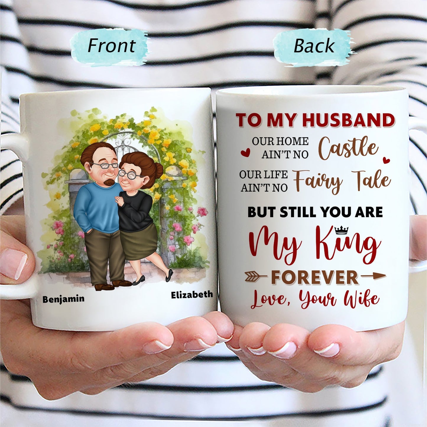 But Still You Are My Queen King - Gift For Couples, Wife, Husband - Personalized Mug