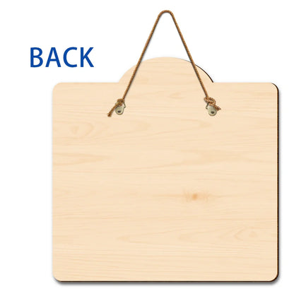 Family Backyard Oasis - Personalized Custom Shaped Wood Sign