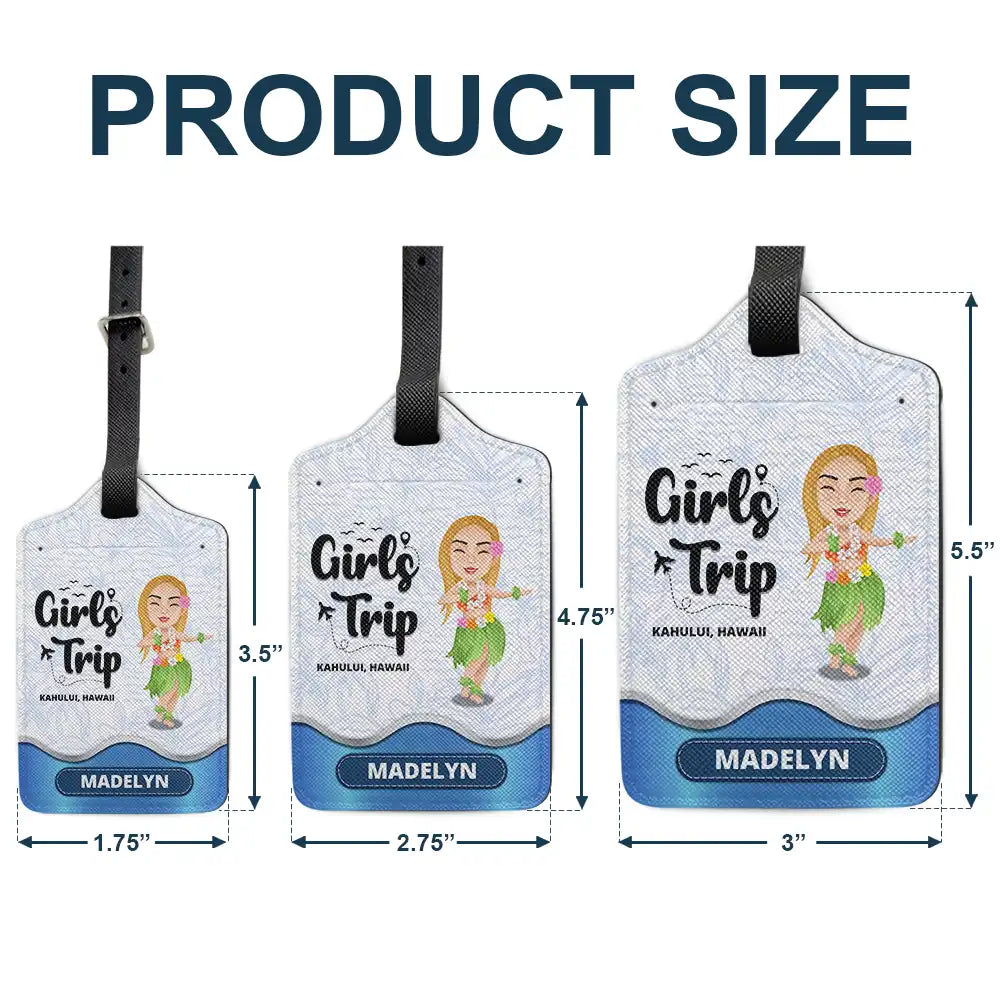 Girls Trip - Personalized Luggage Tag