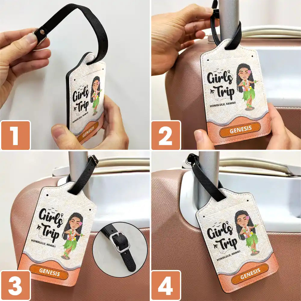 Girls Trip - Personalized Luggage Tag