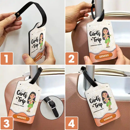 Girls Trip - Personalized Luggage Tag