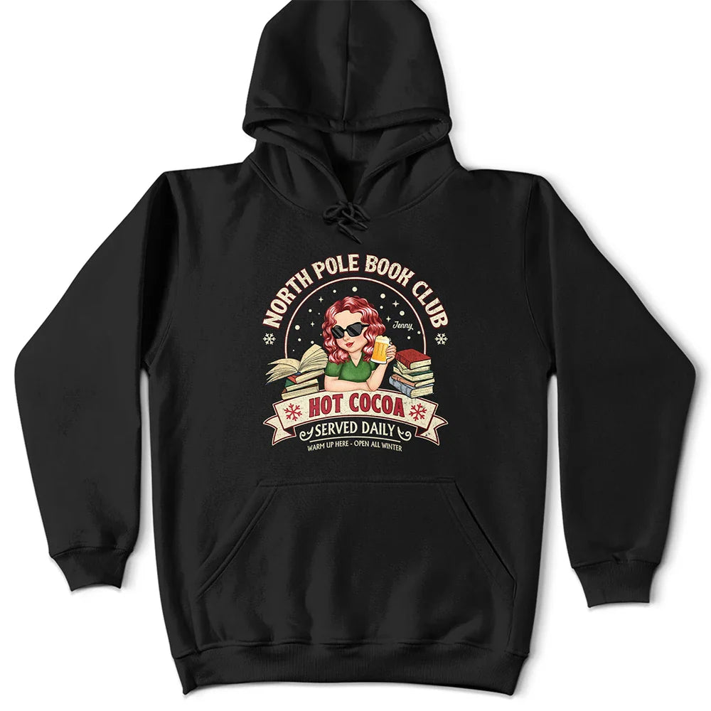 North Pole Book Club - Personalized Sweatshirt