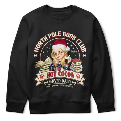 North Pole Book Club - Personalized Sweatshirt