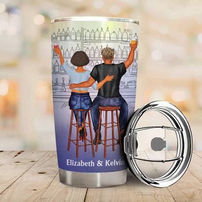 I Take You To Be My Best Friend - Couple Gift - Personalized Custom Tumbler
